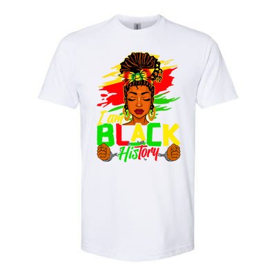 I Am Black History Month African American Juneteenth Gift Softstyle CVC T-Shirt