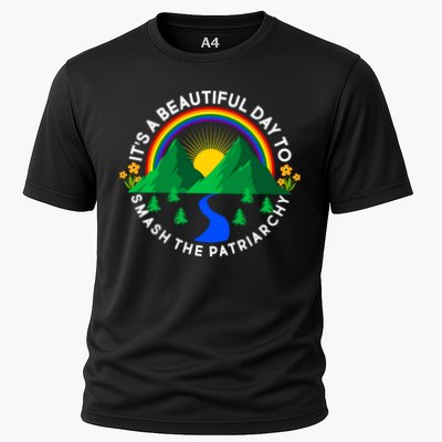 It's A Beautiful Day To Smash The Patriarchy Performance Shirt