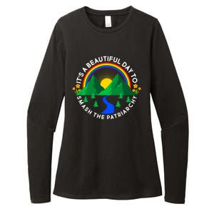 It's A Beautiful Day To Smash The Patriarchy Womens CVC Long Sleeve Shirt