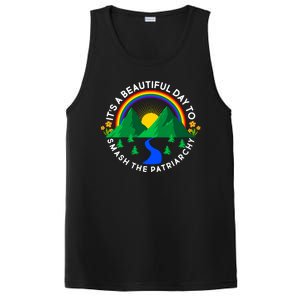 It's A Beautiful Day To Smash The Patriarchy PosiCharge Competitor Tank