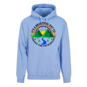 It's A Beautiful Day To Smash The Patriarchy Unisex Surf Hoodie