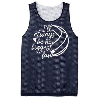 I'll Always Be Her Biggest Fan Volleyball Mesh Reversible Basketball Jersey Tank