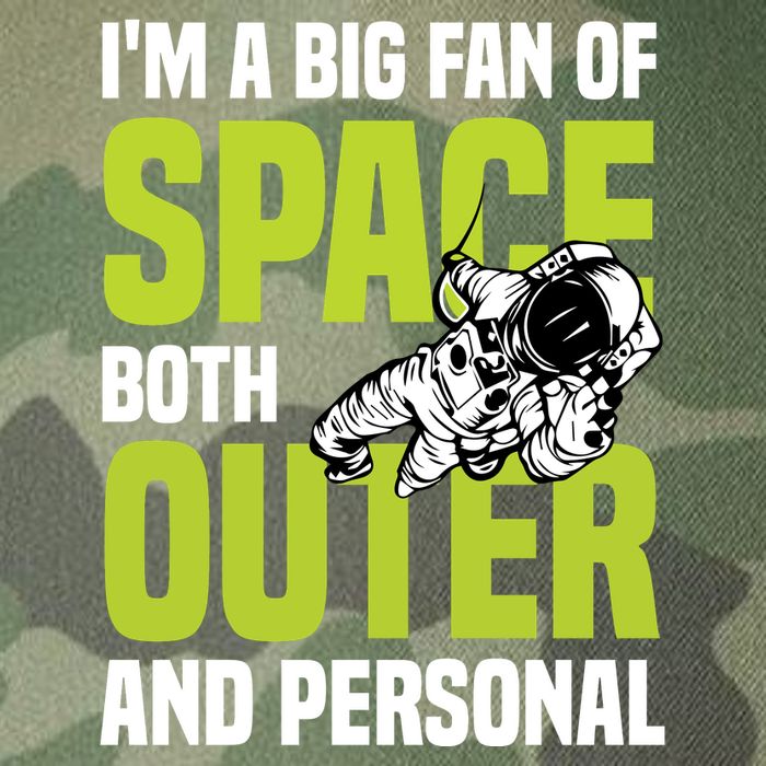I'm A Big Fan Of Space Both Outer And Personal Legacy Tie Dye Trucker Hat