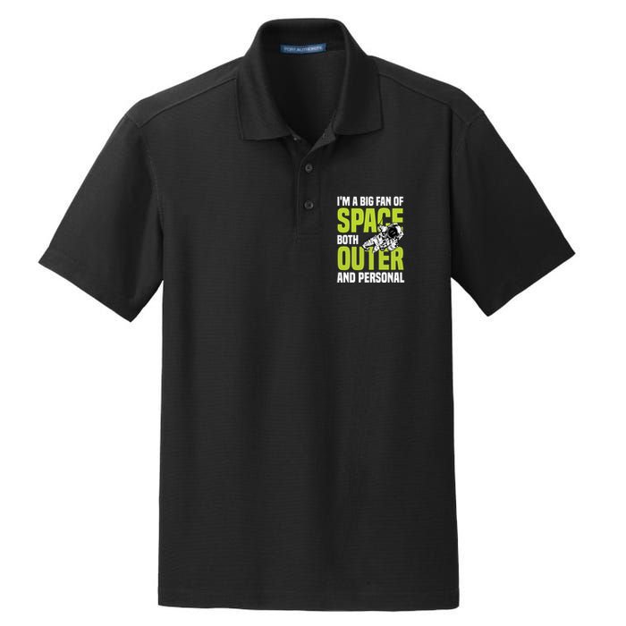 I'm A Big Fan Of Space Both Outer And Personal Dry Zone Grid Polo