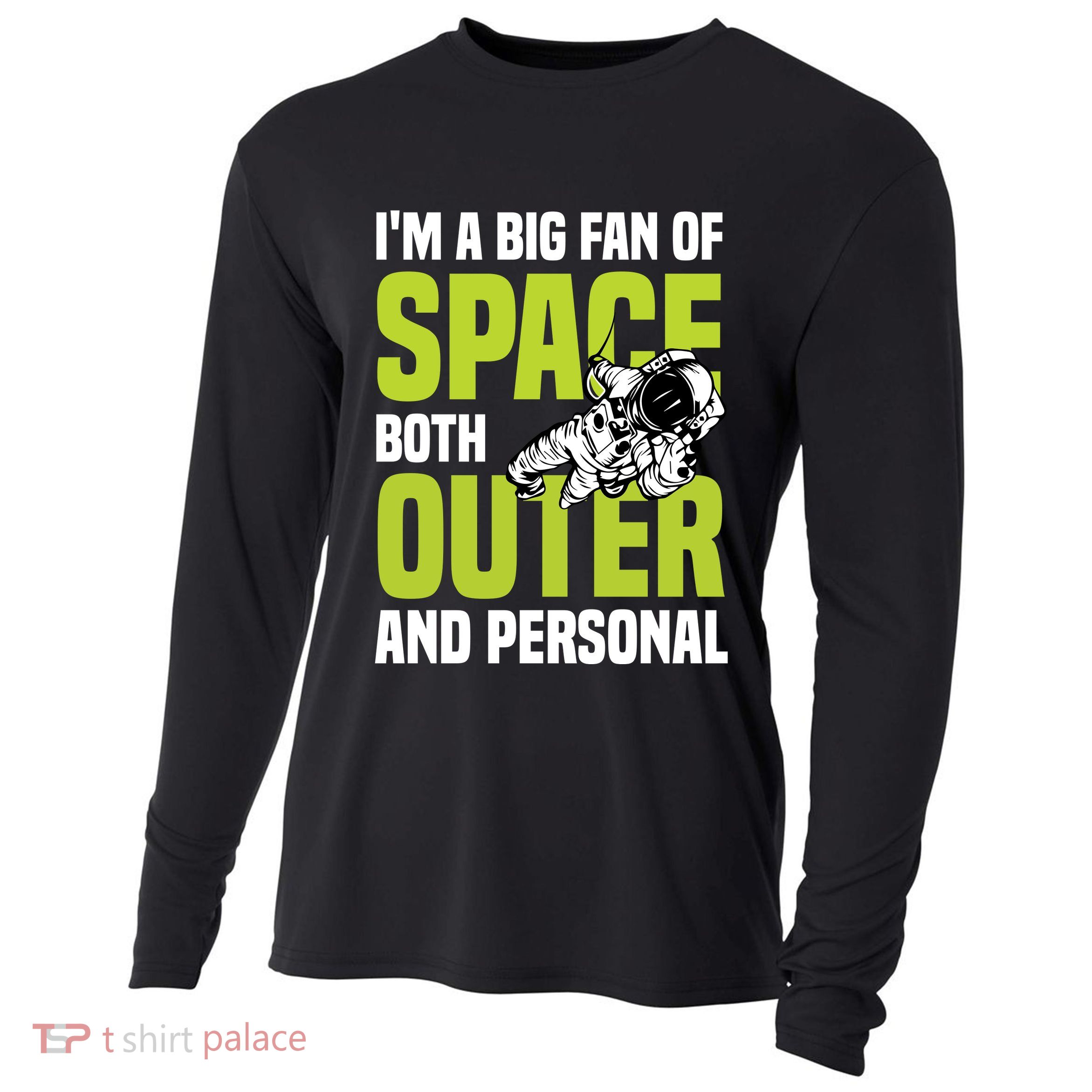 I'm A Big Fan Of Space Both Outer And Personal Cooling Performance Long Sleeve Crew