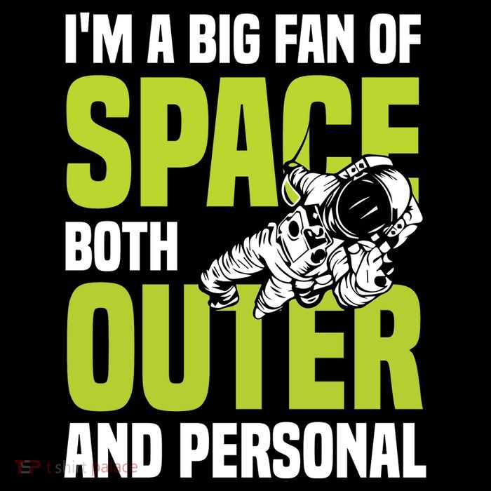 I'm A Big Fan Of Space Both Outer And Personal Zip Tote Bag