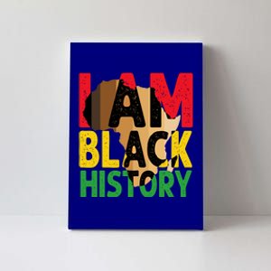 I Am Black History Month Celebration African American Pride Cool Gift Canvas