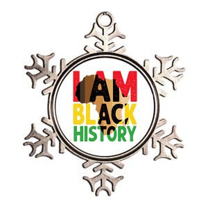 I Am Black History Month Celebration African American Pride Cool Gift Metallic Star Ornament