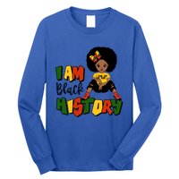 I Am Black History Month Black Melanin Gift Long Sleeve Shirt