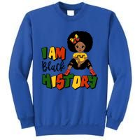 I Am Black History Month Black Melanin Gift Sweatshirt