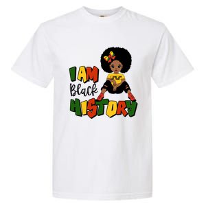 I Am Black History Month Black Melanin Gift Garment-Dyed Heavyweight T-Shirt