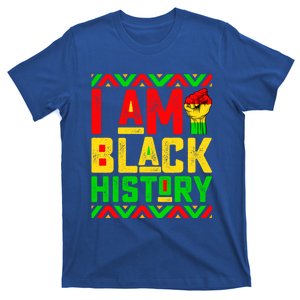 I Am Black History Month Pink And Green Juneteenth Cute Gift T-Shirt