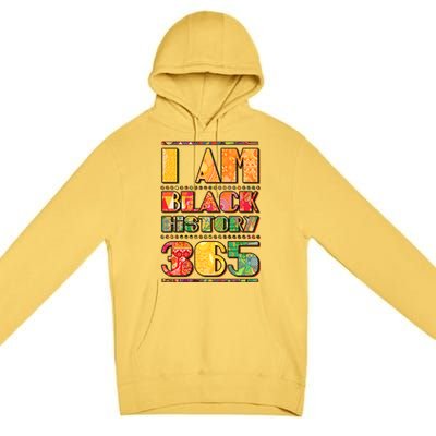 I Am Black History 365 Premium Pullover Hoodie