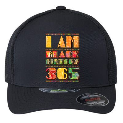 I Am Black History 365 Flexfit Unipanel Trucker Cap