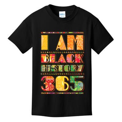 I Am Black History 365 Kids T-Shirt