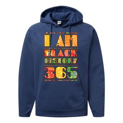 I Am Black History 365 Performance Fleece Hoodie