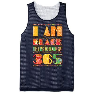 I Am Black History 365 Mesh Reversible Basketball Jersey Tank