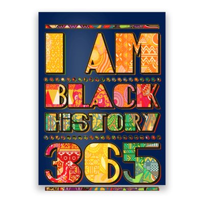 I Am Black History 365 Poster