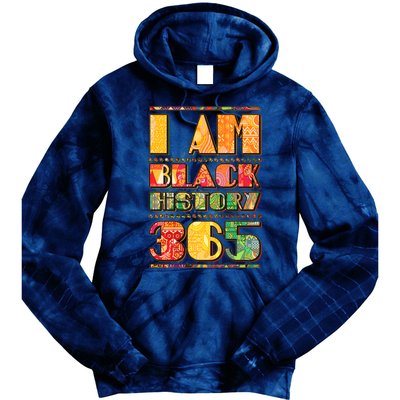 I Am Black History 365 Tie Dye Hoodie