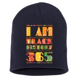 I Am Black History 365 Short Acrylic Beanie