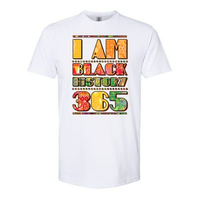 I Am Black History 365 Softstyle CVC T-Shirt