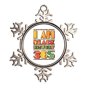 I Am Black History 365 Metallic Star Ornament