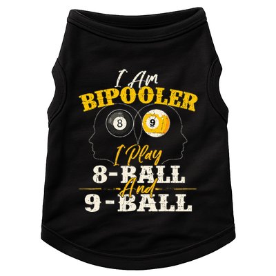 I Am Bipooler Snooker Game Billiards Lover Pool Player Doggie Tank