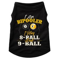 I Am Bipooler Snooker Game Billiards Lover Pool Player Doggie Tank