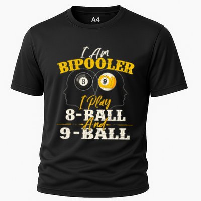 I Am Bipooler Snooker Game Billiards Lover Pool Player Performance Shirt