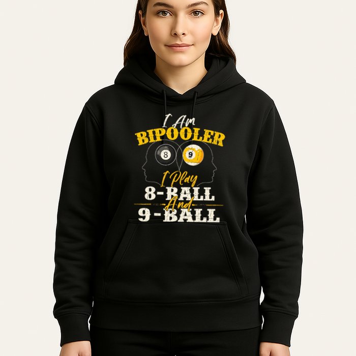 I Am Bipooler Snooker Game Billiards Lover Pool Player Hoodie