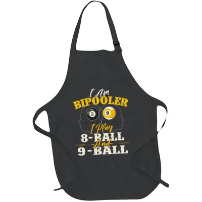 I Am Bipooler Snooker Game Billiards Lover Pool Player Apron