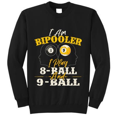 I Am Bipooler Snooker Game Billiards Lover Pool Player Sweatshirt