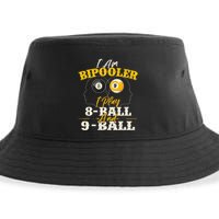 I Am Bipooler Snooker Game Billiards Lover Pool Player Sustainable Bucket Hat