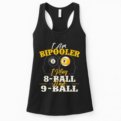 I Am Bipooler Snooker Game Billiards Lover Pool Player Womens Tank Top