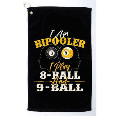I Am Bipooler Snooker Game Billiards Lover Pool Player Golf Towel