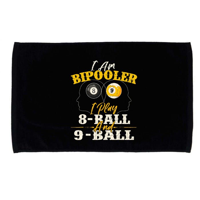 I Am Bipooler Snooker Game Billiards Lover Pool Player Microfiber Hand Towel