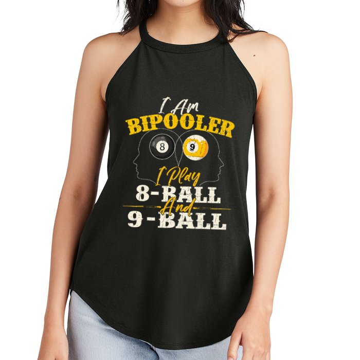 I Am Bipooler Snooker Game Billiards Lover Pool Player Women's Perfect Tri Rocker Tank