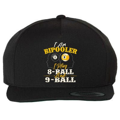 I Am Bipooler Snooker Game Billiards Lover Pool Player Wool Snapback Cap