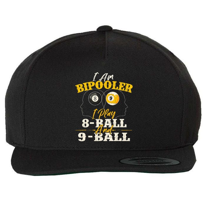 I Am Bipooler Snooker Game Billiards Lover Pool Player Wool Snapback Cap