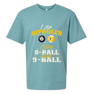 I Am Bipooler Snooker Game Billiards Lover Pool Player Sueded Cloud Jersey T-Shirt