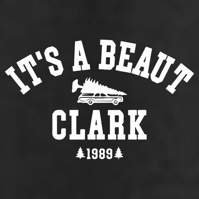 Its A Beaut Clark Griswold Christmas Funny 7 Panel Mesh Trucker Snapback Hat