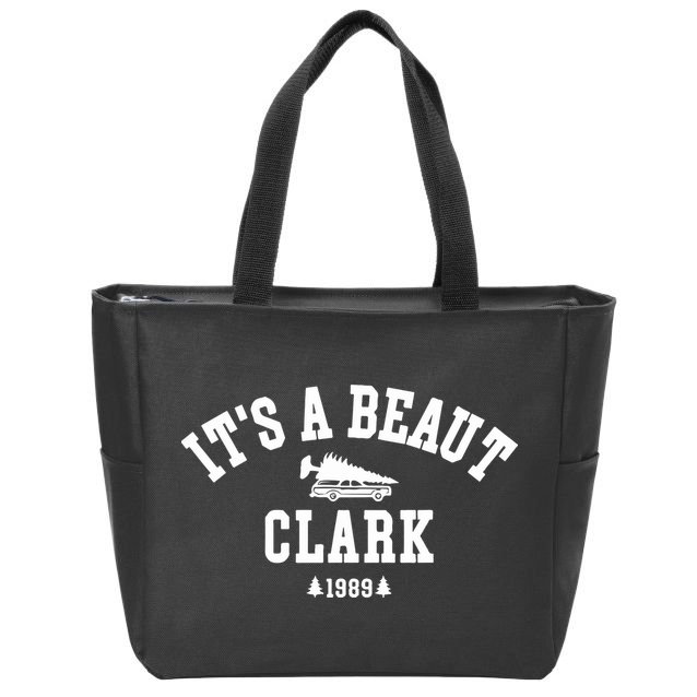 Its A Beaut Clark Griswold Christmas Funny Zip Tote Bag