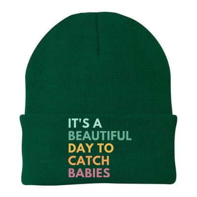 ItS A Beautiful Day To Catch Babies Midwife Ld Nurse Knit Cap Winter Beanie