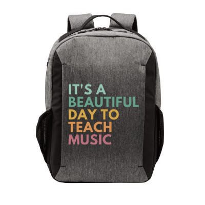 ItS A Beautiful Day To Teach Music Teacher Specials Squad Vector Backpack