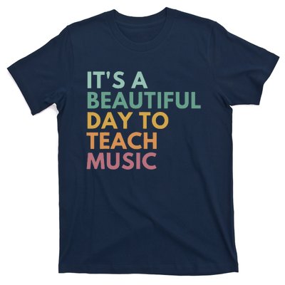 ItS A Beautiful Day To Teach Music Teacher Specials Squad T-Shirt