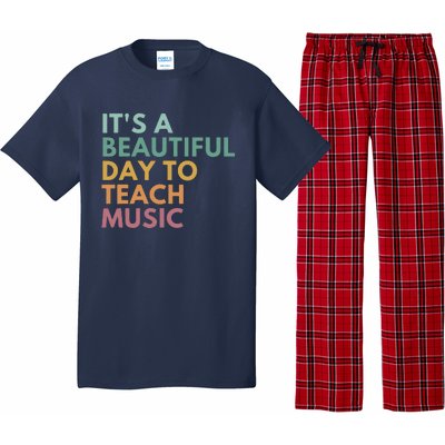 ItS A Beautiful Day To Teach Music Teacher Specials Squad Pajama Set