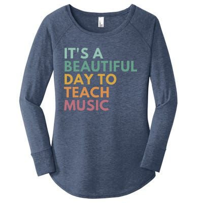 ItS A Beautiful Day To Teach Music Teacher Specials Squad Women's Perfect Tri Tunic Long Sleeve Shirt