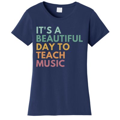 ItS A Beautiful Day To Teach Music Teacher Specials Squad Women's T-Shirt