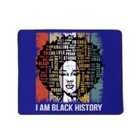 I Am Black History Month Proud African American Great Gift Mousepad