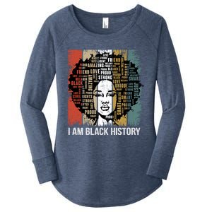 I Am Black History Month Proud African American Great Gift Women's Perfect Tri Tunic Long Sleeve Shirt